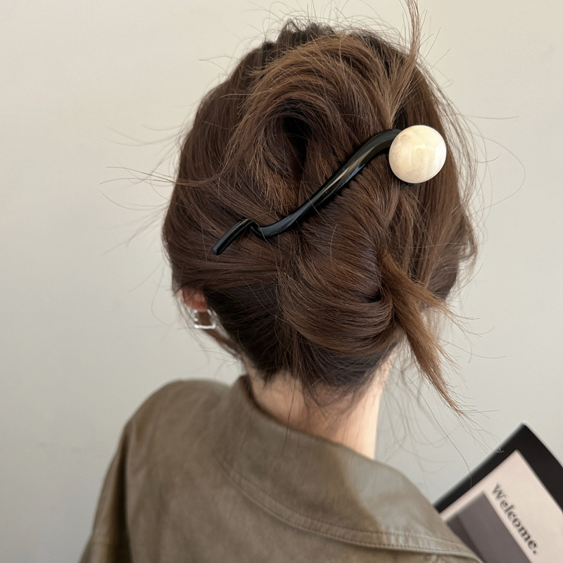 1pc Simple coffee colored pear - Tippet Line review and price