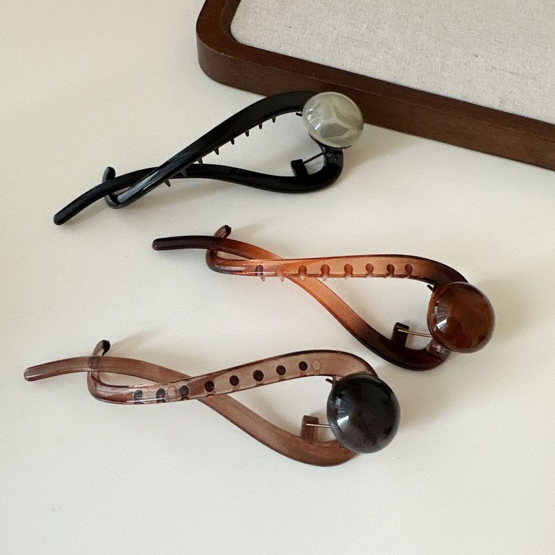 1pc Simple coffee colored pear - Tippet Line review and price