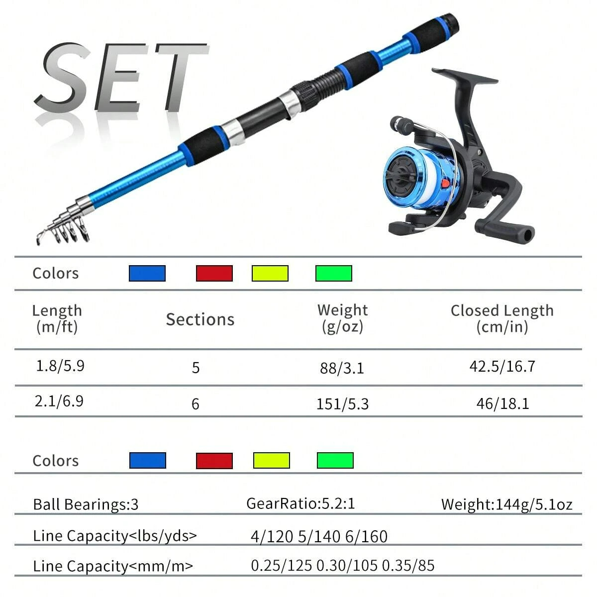 Spinning Fishing Rod and Reel  - Fishing Line Spooler review and price
